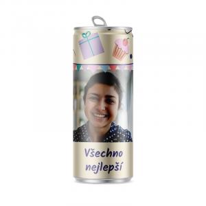 Plechovka ledové kávy s vlastním potiskem